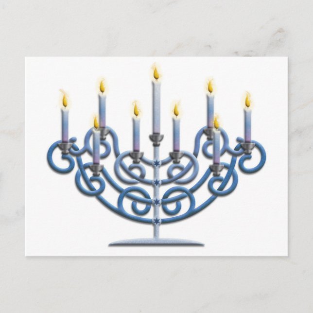 Postal Menorah (Anverso)
