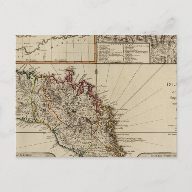 Postal Menorca (Anverso)