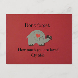 Postal Mensaje de amor para alguien especial.