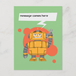 Postal Mensaje de Personalizado de robots