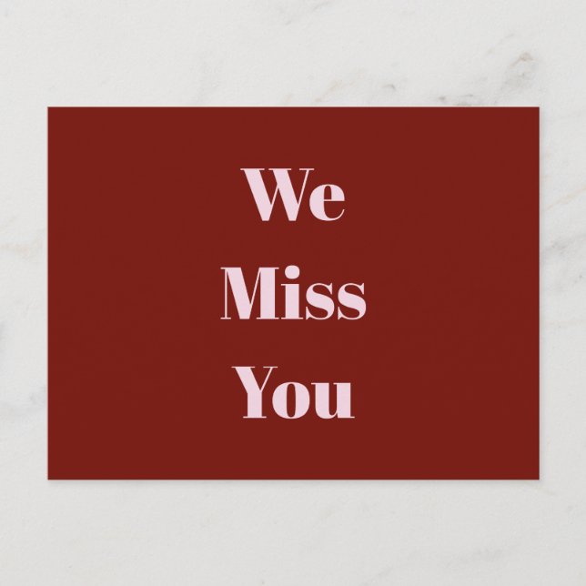 Postal Mensaje de personalizado Verde oscuro y verde de m (Anverso)