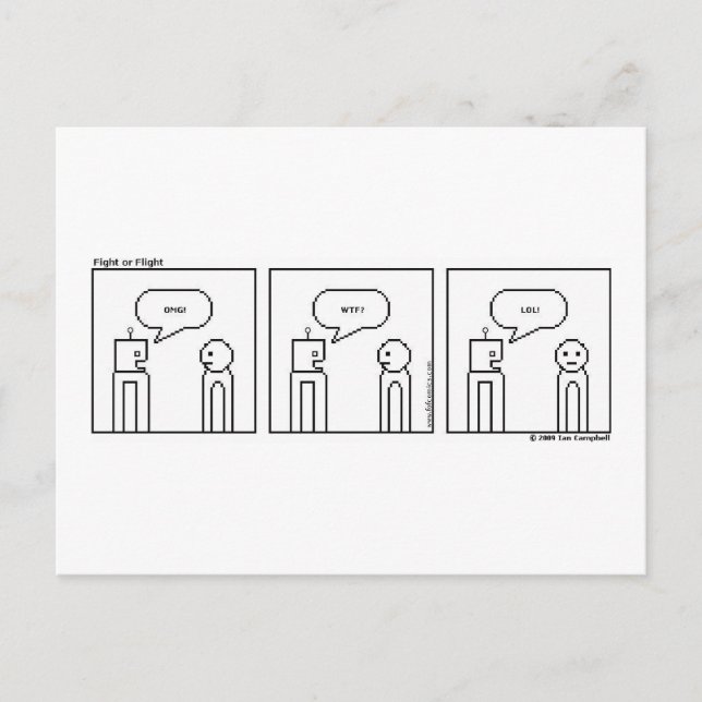 Postal mensaje de texto (Anverso)