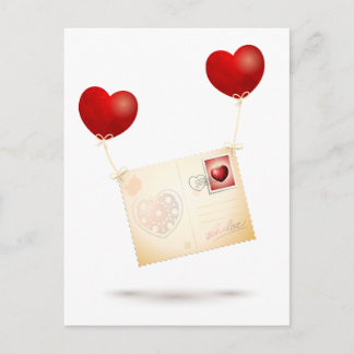 Postal Mensaje del amor