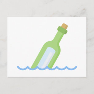 Postal Mensaje en una botella