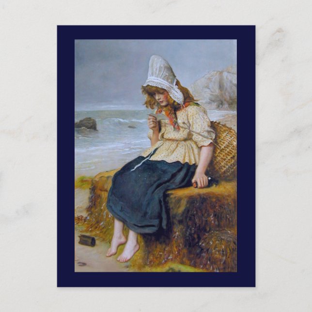 Postal Mensaje en una botella (Anverso)