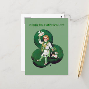 Postal mensaje fresco del Día de San Patricio