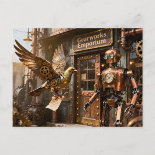 Postal Mensaje para la tienda