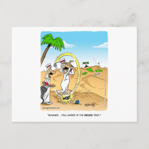 Postal ¡Mentiroso! ¡Golpeaste la trampa de la hierba!