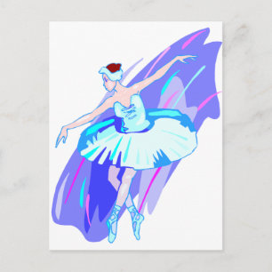 Postal Mercadería de bailarina de ballet