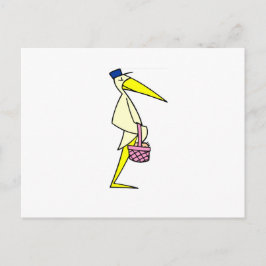 Postal Mercadería de cigüeñas