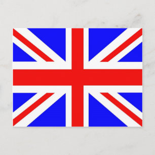 Postal Mercadería de la bandera británica