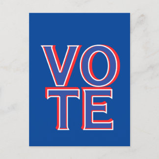 Postal Mercadería de la campaña electoral