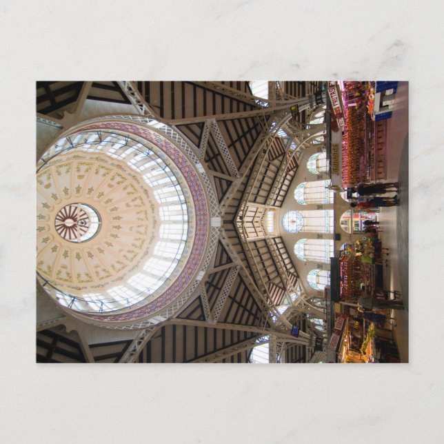 Postal Mercado Central (Anverso)