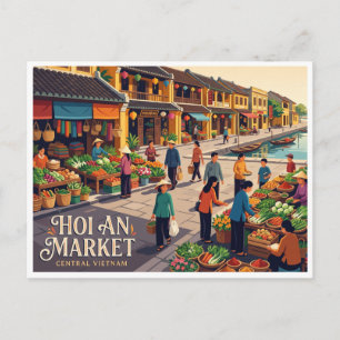 Postal Mercado Central de Hoi An Vietnam