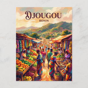Postal Mercado de Djougou Benín