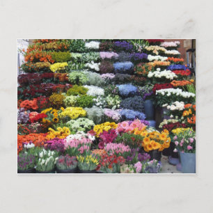 Postal Mercado de flores