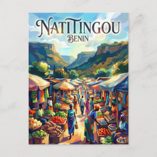 Postal Mercado de Natitingou Benín