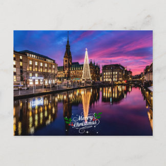 Postal Mercado de Navidades de Hamburgo