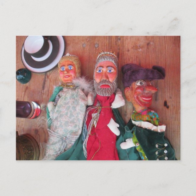 Postal Mercado de pulgas (Anverso)