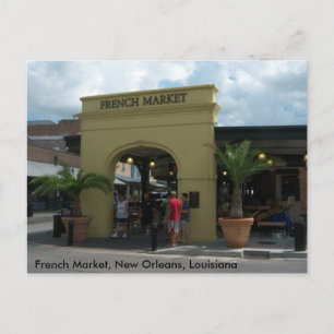 Postal Mercado francés New Orleans