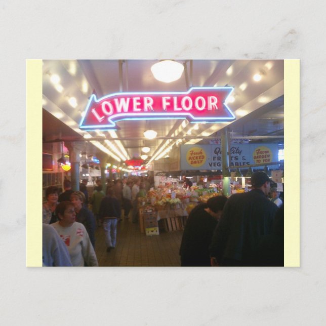 Postal Mercado Pike Place (Anverso)