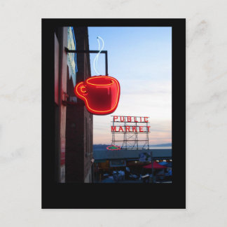 Postal Mercado público de Seattle