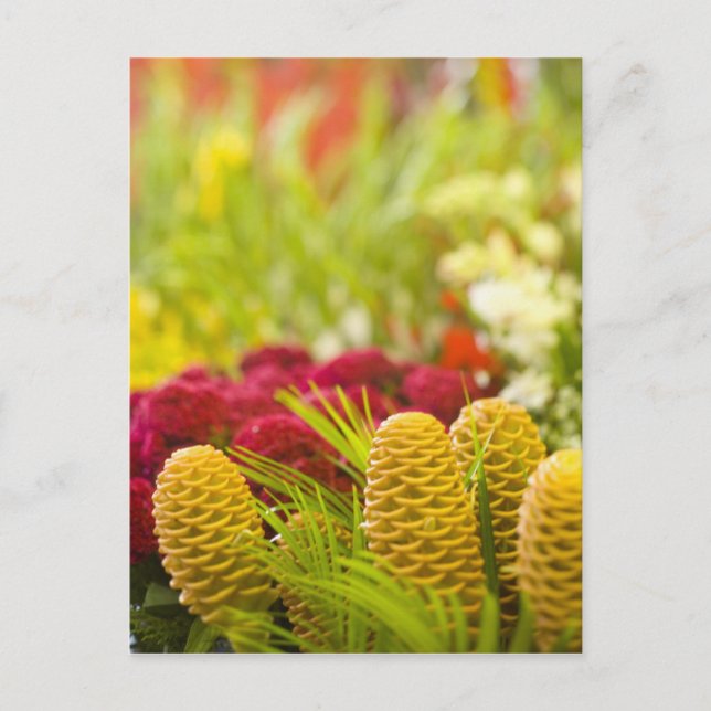 Postal Mercado semanal de frutas y verduras del viernes. (Anverso)