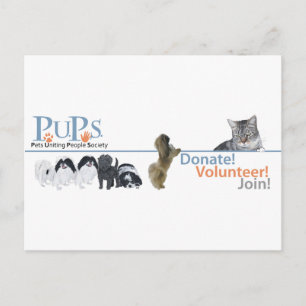 Postal Mercancía del logotipo de PUPs