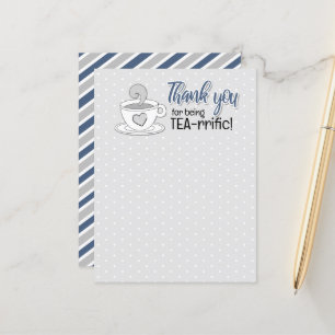 Postal Mercancía para una tienda de té y café