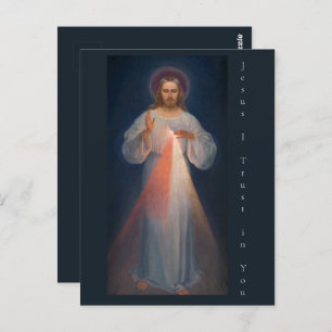 Postal Merced divina de Kazimierowski Eugene