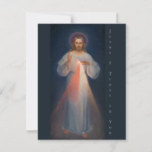 Postal Merced divina de Kazimierowski Eugene