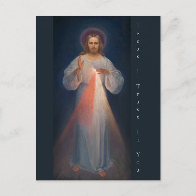 Postal Merced divina de Kazimierowski Eugene (Anverso)