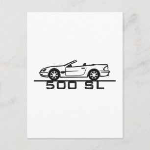 Postal Mercedes 500 SL Tipo 230