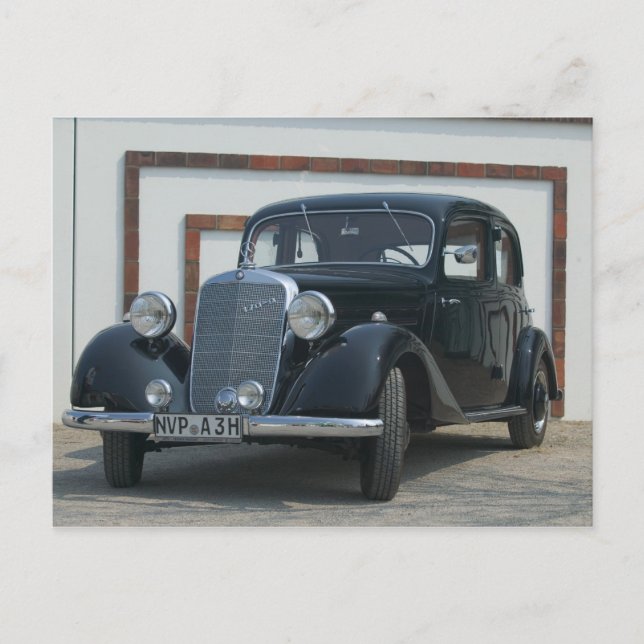 Postal mercedes antiguo 3 (Anverso)