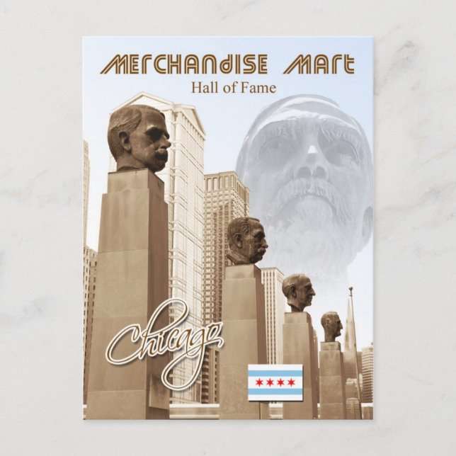 Postal Merchandise Mart Hall of Fame, Chicago, Illinois (Anverso)