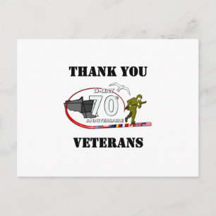 Postal Merci veteranos - Gracias veteranos
