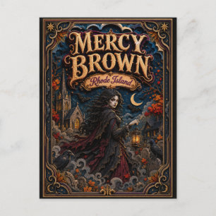 Postal Mercy Brown, vampiro de Rhode Island Leyendas Popc