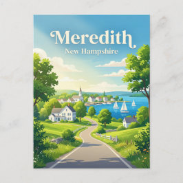 Postal Meredith EE. UU.