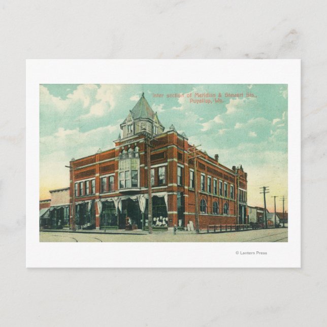 Postal Meridian y Stewart Street Intersection View (Anverso)