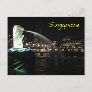 Postal Merlion de Singapur