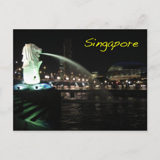 Postal Merlion de Singapur
