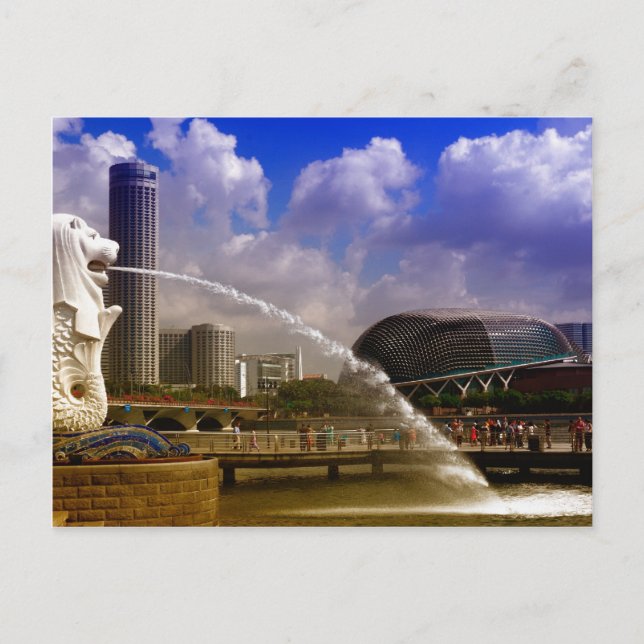 Postal Merlion, Singapur (Anverso)