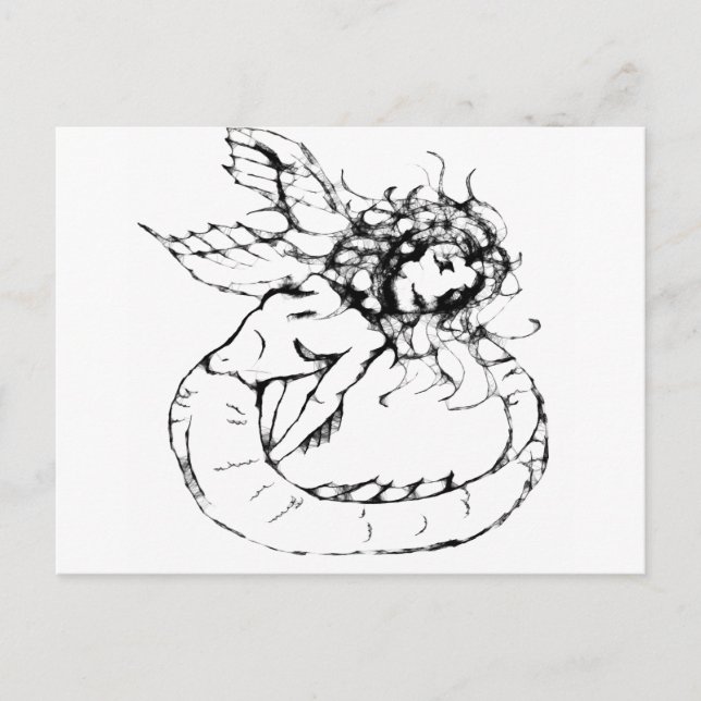 Postal Mermaid (Anverso)