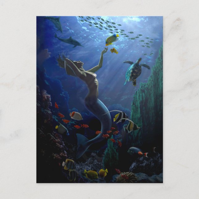 Postal Mermaid (Anverso)