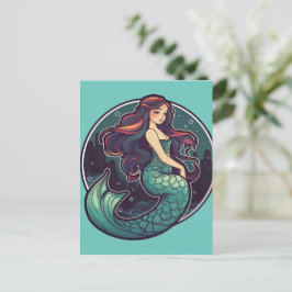 Postal MERMAID #1 Magnet