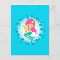 Mermaid - Cute Under The Sea Girl