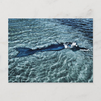 Postal Mermaid de agua salada