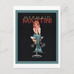 Postal Mermaid Martini