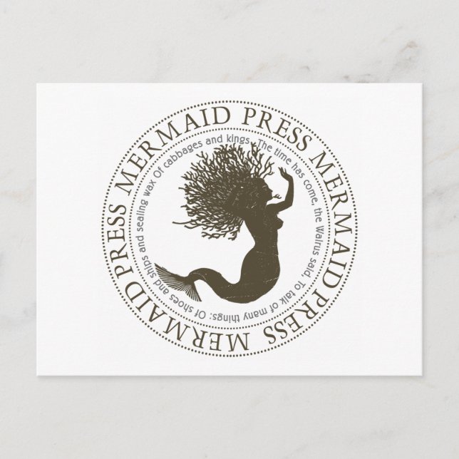 Postal Mermaid Press (Anverso)