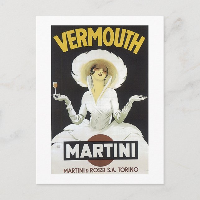 Postal Mermouth Martini (Anverso)